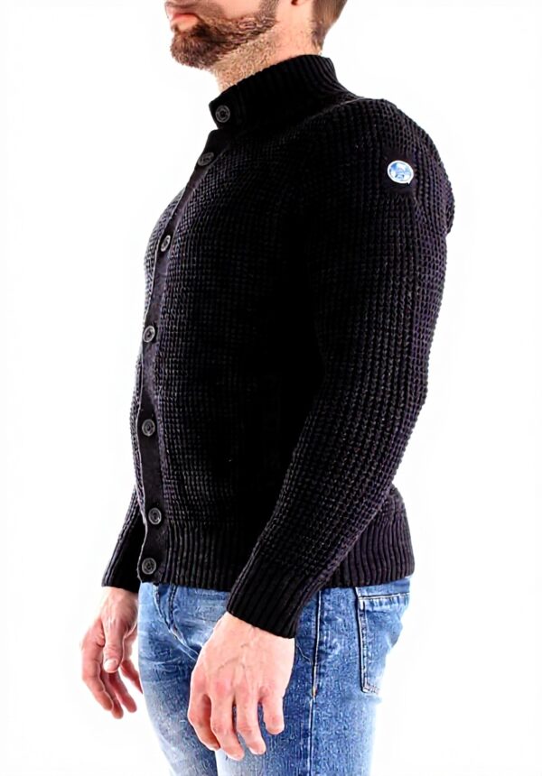 Maglione North Sails Uomo Maniche Lunghe Cardigan Pulsanti