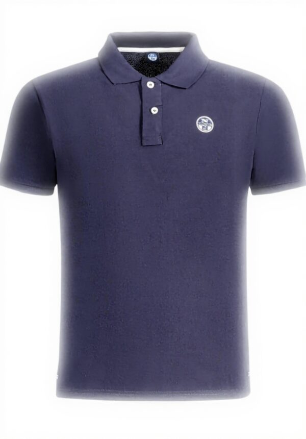 North Sails Polo Uomo Maniche Corte Blu Modello