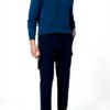 Maglione Uomo North Sails Cashmere Logo Ricamato Blu