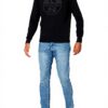 Felpa Uomo North Sails Girocollo Cotone Organico Nero XXL