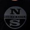 Felpa Uomo North Sails Girocollo Cotone Organico Nero XXL