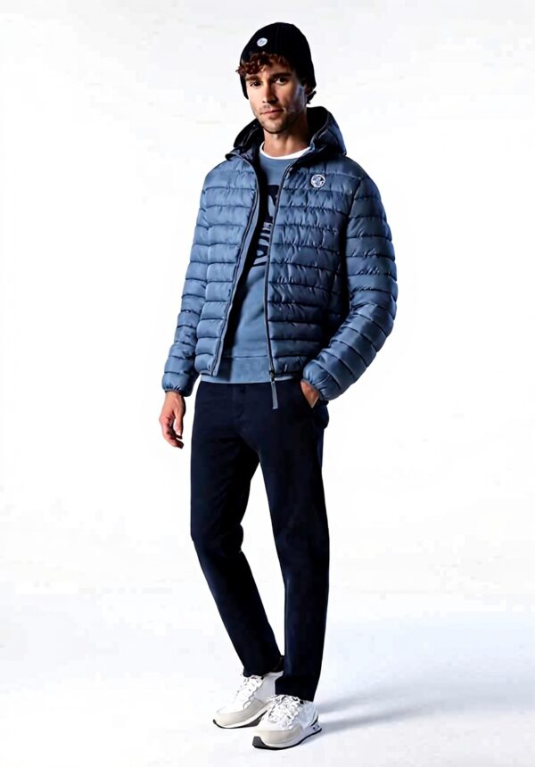 Giacca con cappuccio North Sails Skye Uomo blu navy