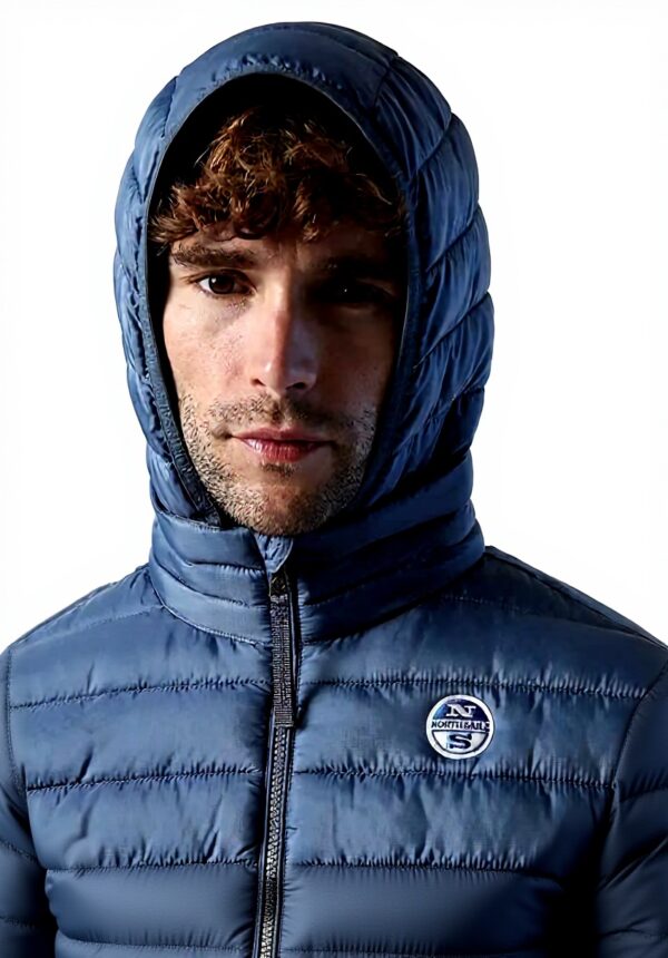Giacca con cappuccio North Sails Skye Uomo blu navy