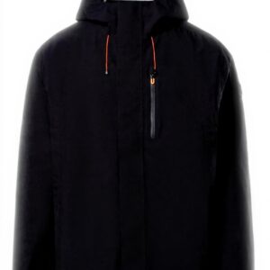 Cappotto North Sails Trench Commuter Nero Stretch Riciclato