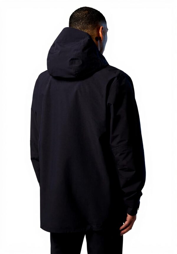 Cappotto North Sails Trench Commuter Nero Stretch Riciclato