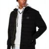 North Sails Felpa Uomo Collo Alto Zip Impermeabile Nero-3