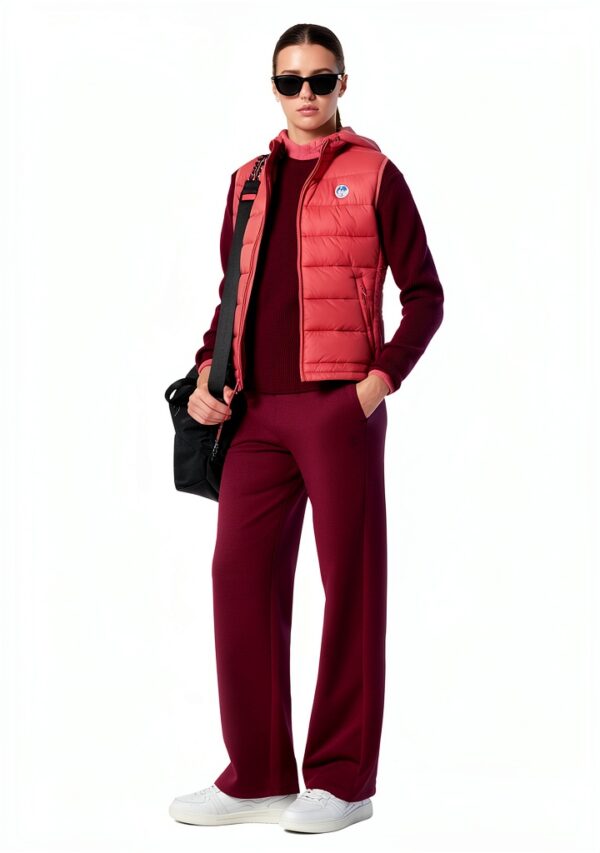 North Sails Gilet Donna Nylon Riciclato Collo Alto-4