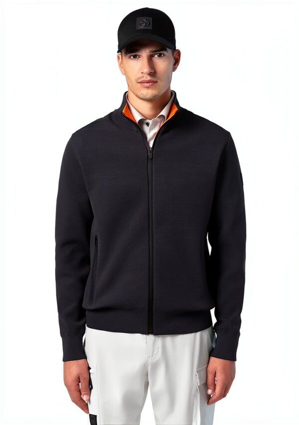 North Sails Maglione Uomo Poliestere Riciclato Zip-1