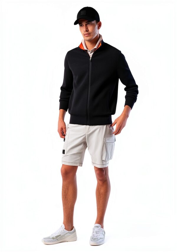 North Sails Maglione Uomo Poliestere Riciclato Zip-4