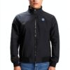 North Sails giacca uomo slim fit nylon riciclato tasche zip-2