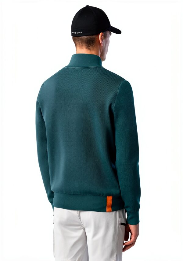 North Sails Maglione Uomo Poliestere Riciclato Zip-3