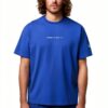 North Sails T Shirt Uomo Cotone Organico Nero Bianco-1