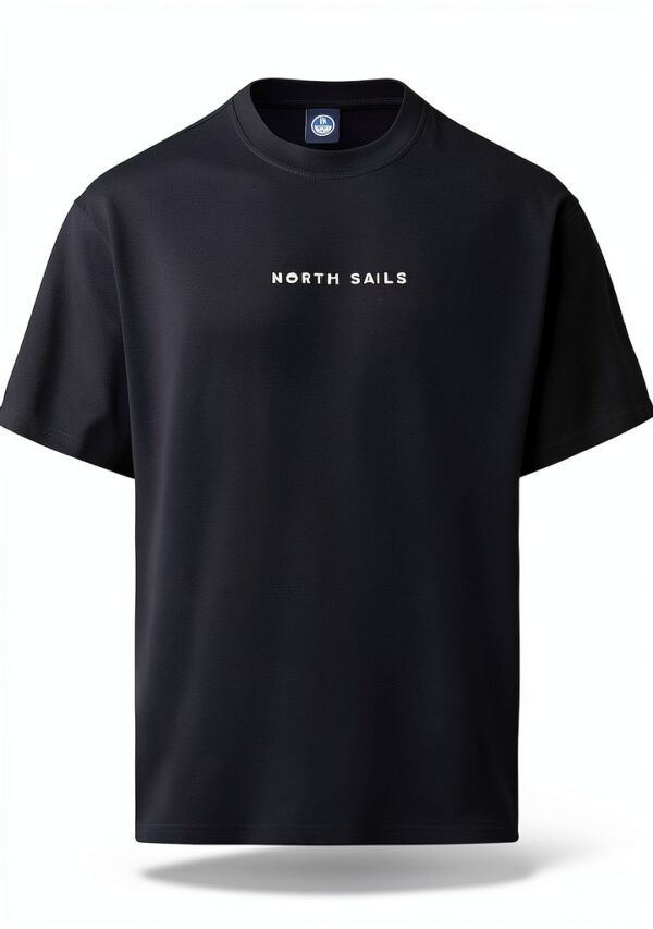 Canotta North Sails Uomo Cotone Organico Nero Navy-0