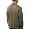 Felpa Zip North Sails Uomo Cotone Biologico Verde Blu-2
