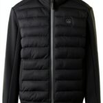 North Sails Felpa Uomo Collo Alto Zip Impermeabile Nero-0