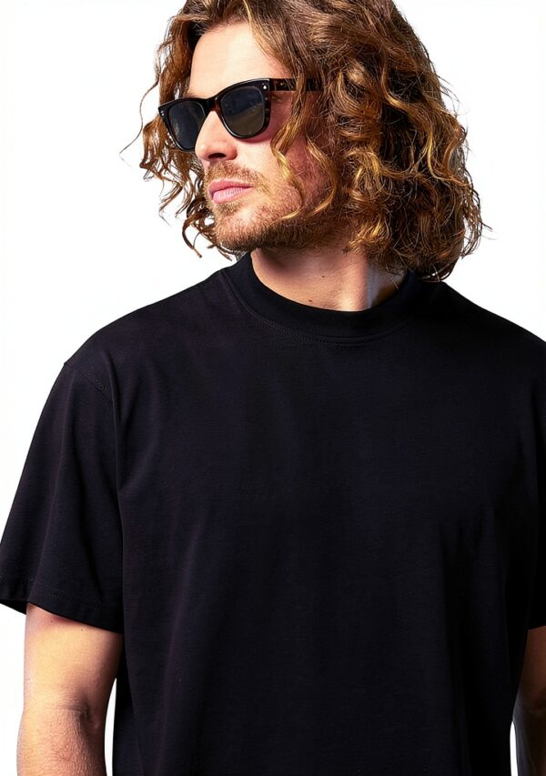 T-shirt Uomo North Sails Cotone Organico Nero Bianco Navy-2
