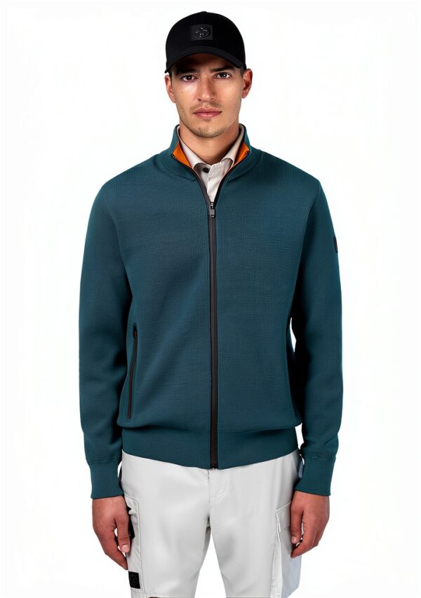 North Sails Maglione Uomo Poliestere Riciclato Zip-1