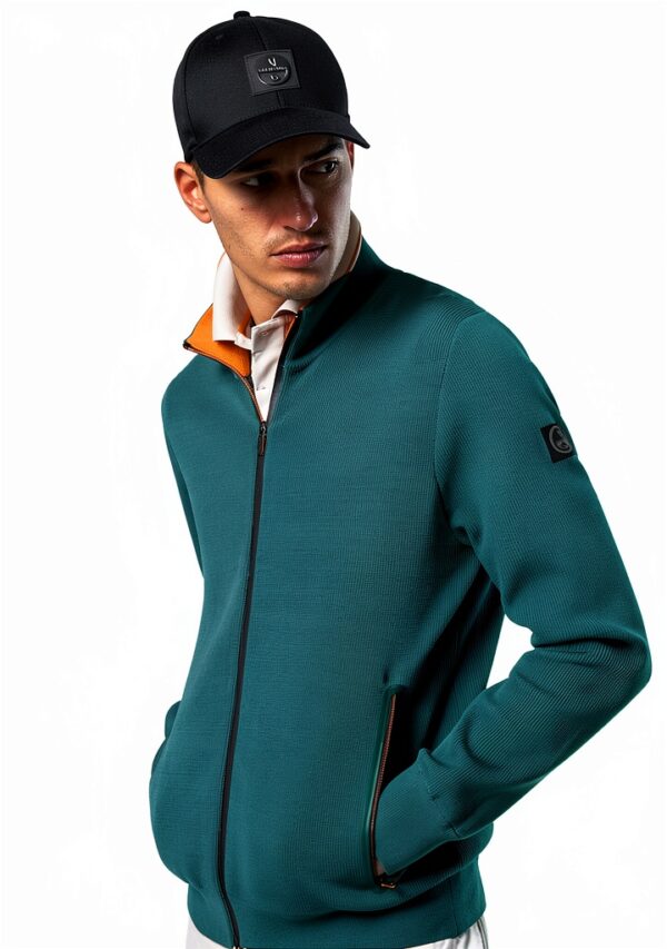 North Sails Maglione Uomo Poliestere Riciclato Zip-2
