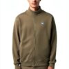 Felpa Zip North Sails Uomo Cotone Biologico Verde Blu-1