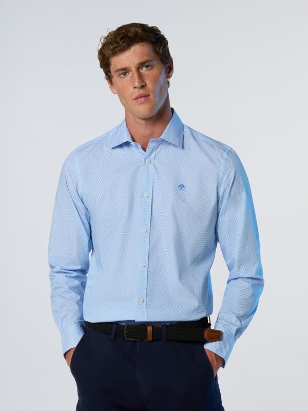 T-shirt Uomo North Sails Cotone Organico Colletto Francese-3