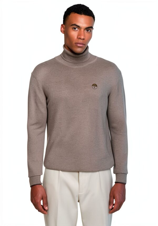 Maglione North Sails Uomo Cashmere Collo Alto Fibre-5