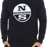 Felpa Girocollo Uomo North Sails Morbida Comoda Design-0