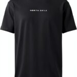 T-shirt Uomo North Sails Cotone Organico Nero Bianco Navy-0