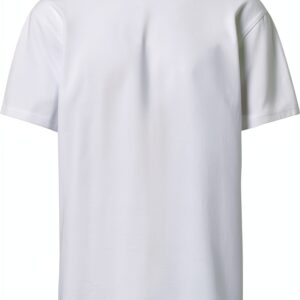 North Sails T-Shirt Uomo Cotone Organico Comodo Nero Bianco-0