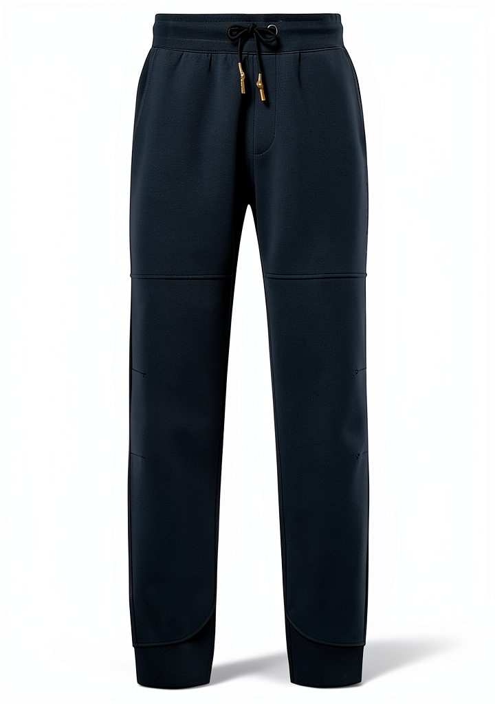 Uomo che indossa pantaloni North Sails in scuba riciclato durante attività quotidiane in città