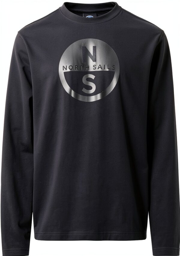 T-Shirt North Sails Uomo Maxi Stampa Cotone Organico