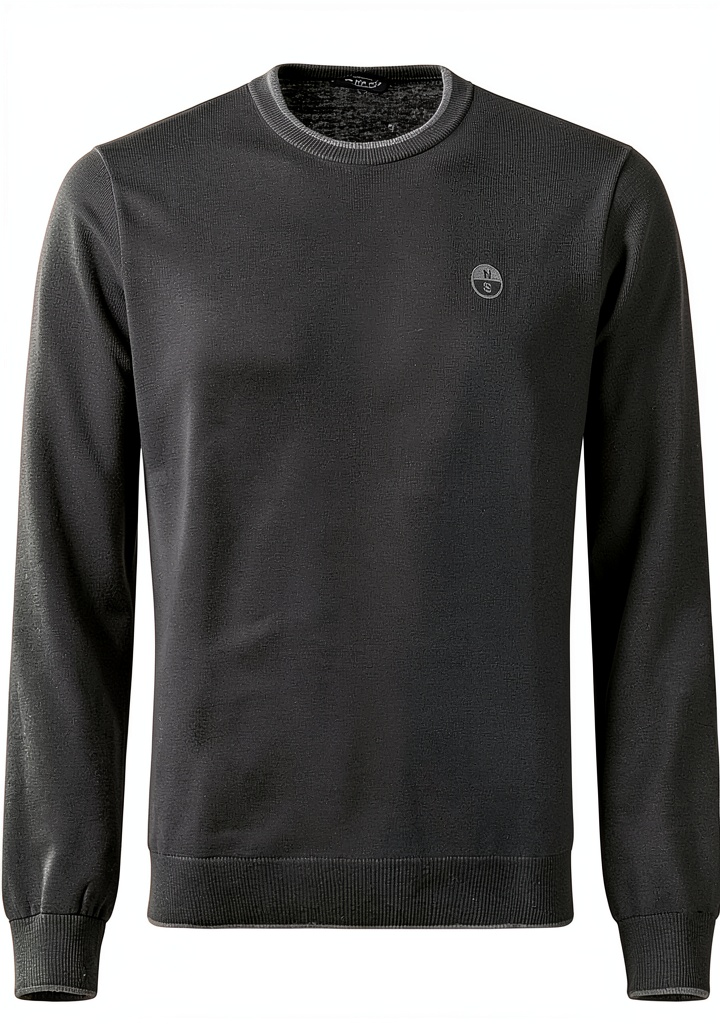 North Sails Maglione Nero su sfondo neutro