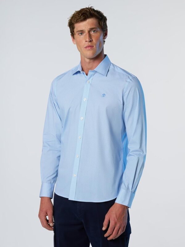 T-shirt Uomo North Sails Cotone Organico Colletto Francese-5
