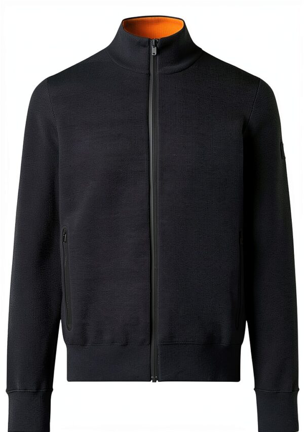 North Sails Maglione Uomo Poliestere Riciclato Zip-0