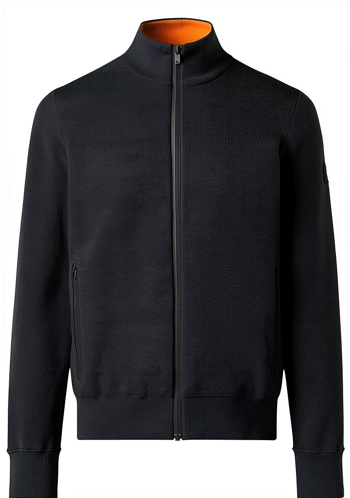 Maglione North Sails indossato in un contesto urbano