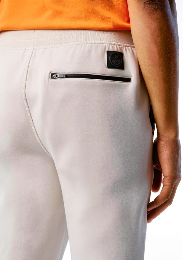 North Sails Pantaloni Uomo Cotone Stretch Vapor Grey Navy-4