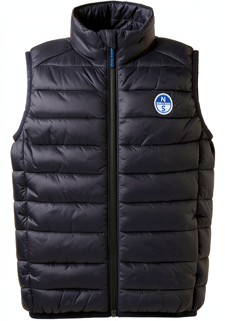 Gilet North Sails Explorer indossato in un contesto outdoor