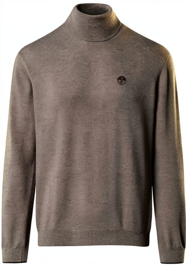 Maglione North Sails Uomo Cashmere Collo Alto Fibre-0