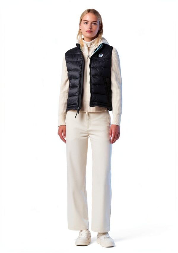 Gilet North Sails Donna Nylon Riciclato Collo Alto-4