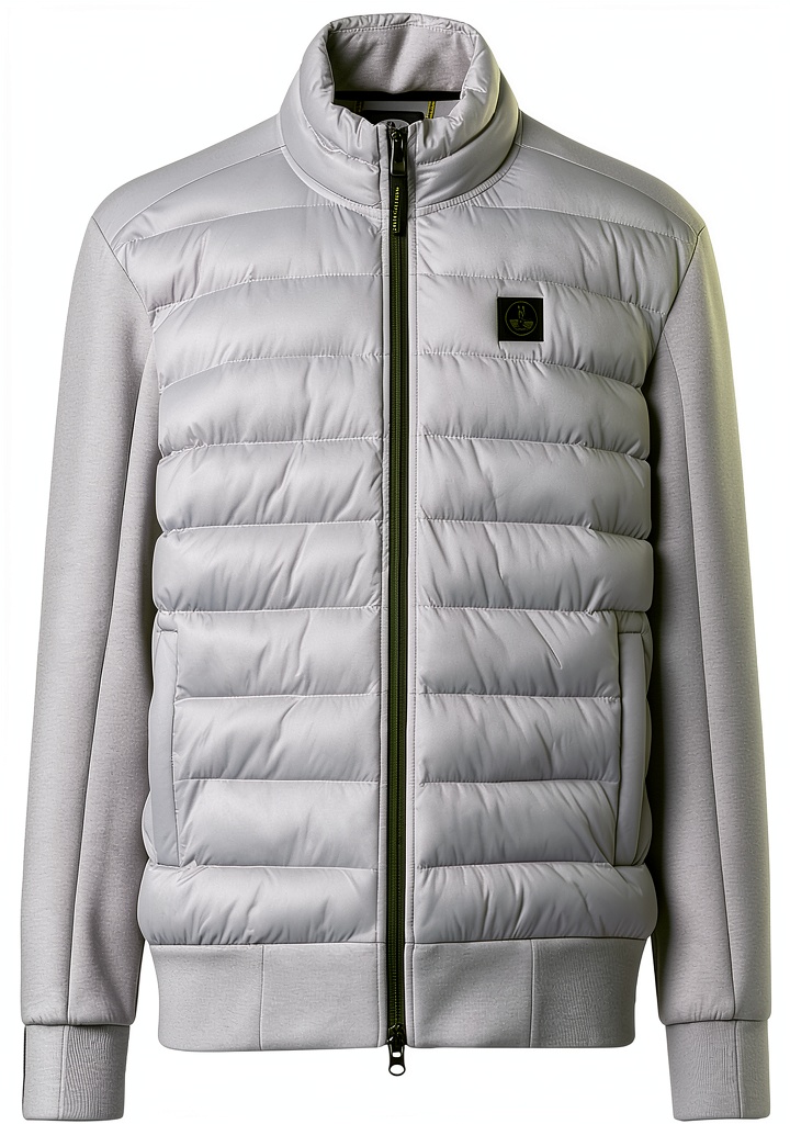Felpa North Sails in poliestere riciclato con collo alto