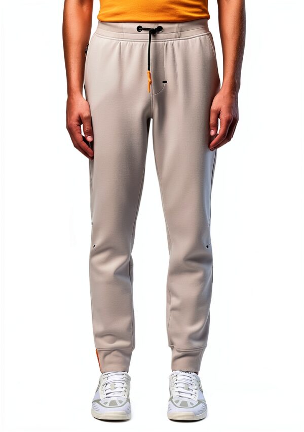 North Sails Pantaloni Uomo Cotone Stretch Vapor Grey Navy-1