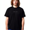 T-shirt Uomo North Sails Cotone Organico Nero Bianco Navy-1