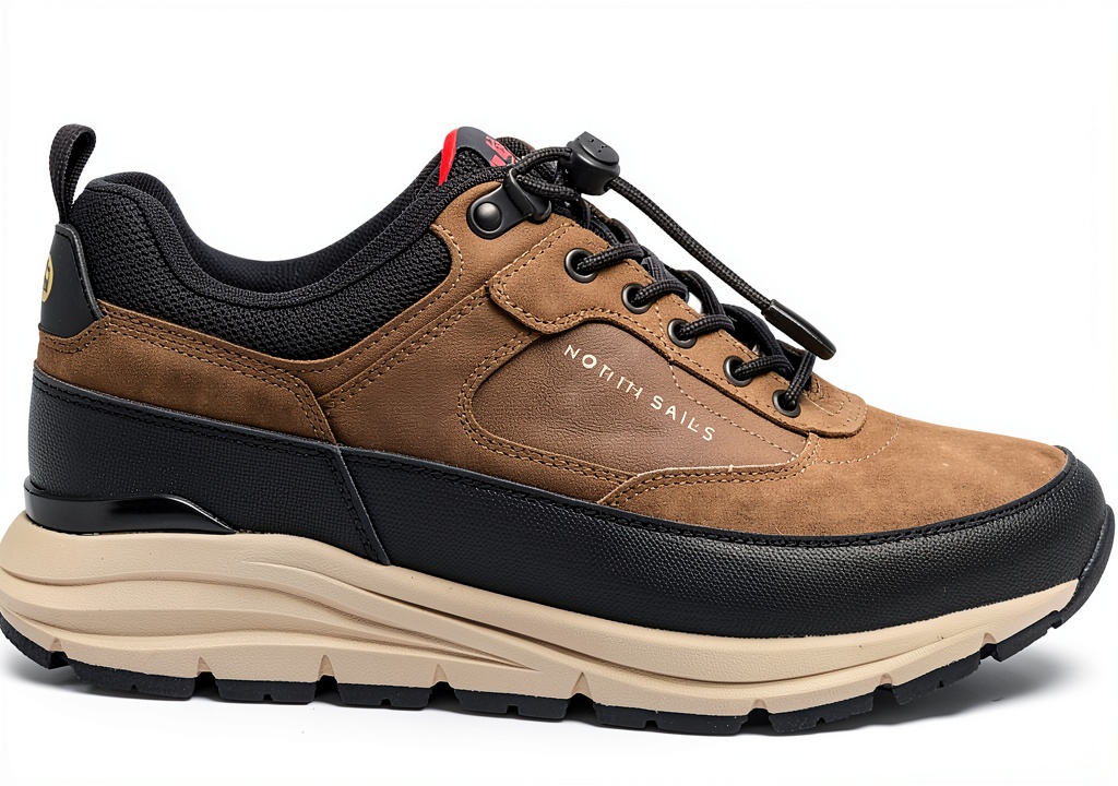 NORTH SAILS 806 Sneaker da Uomo in Pelle e Camoscio