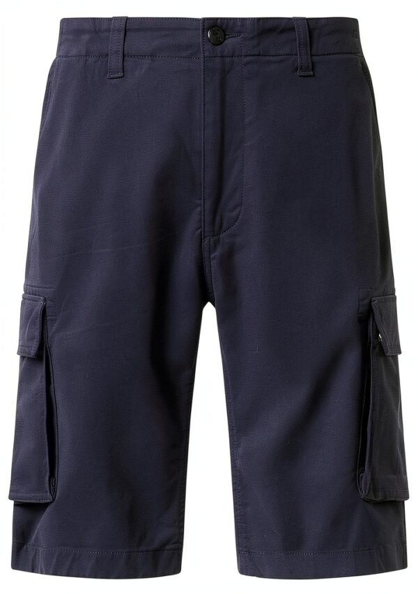 Pantaloncini cargo North Sails gabardina verde navy uomo