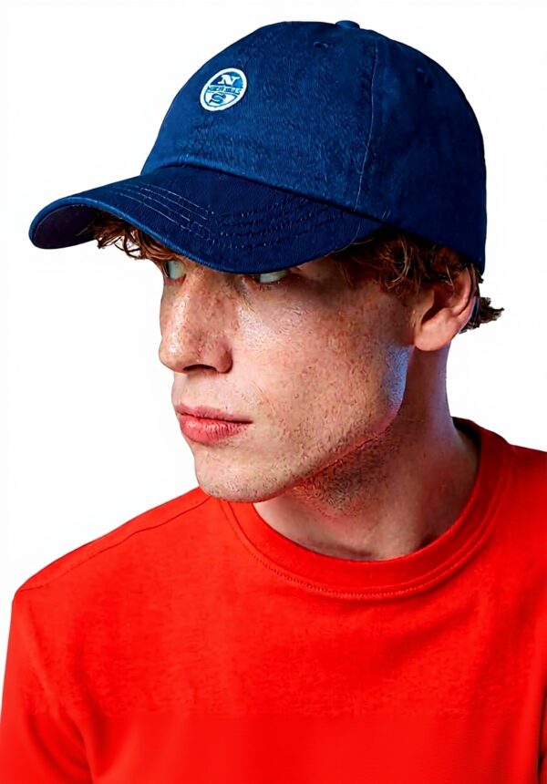 Cappellino da baseball North Sails uomo regolabile navy blue