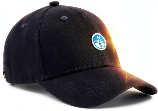 Cappello da Baseball North Sails Logo Uomo Cotone Regolabile