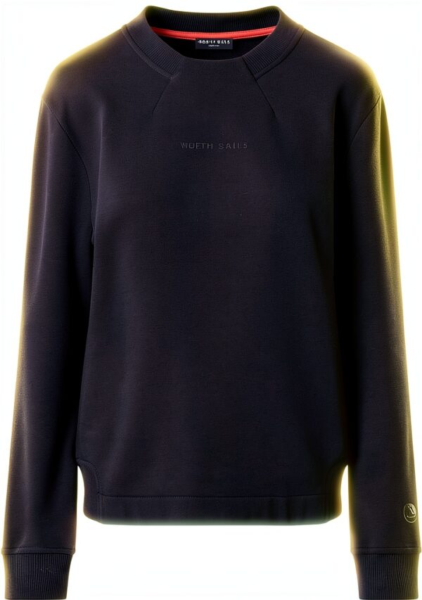 Felpa Donna North Sails Logo Tono su Tono Cotone