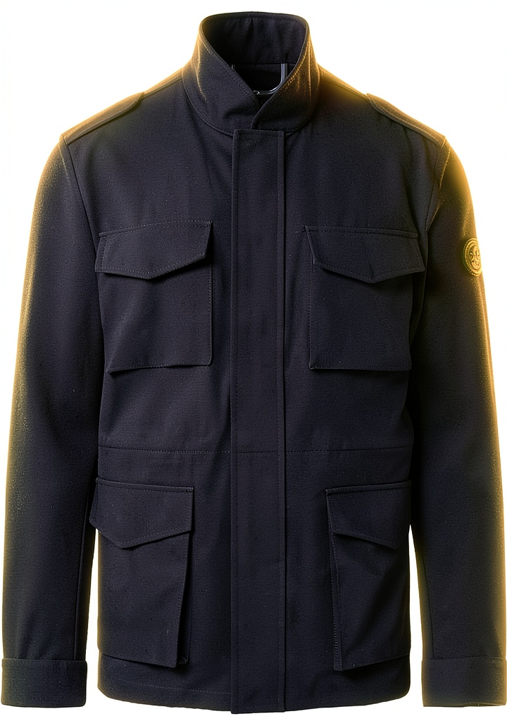 'North Sails Giacca Richmond M65 indossata in un contesto urbano'