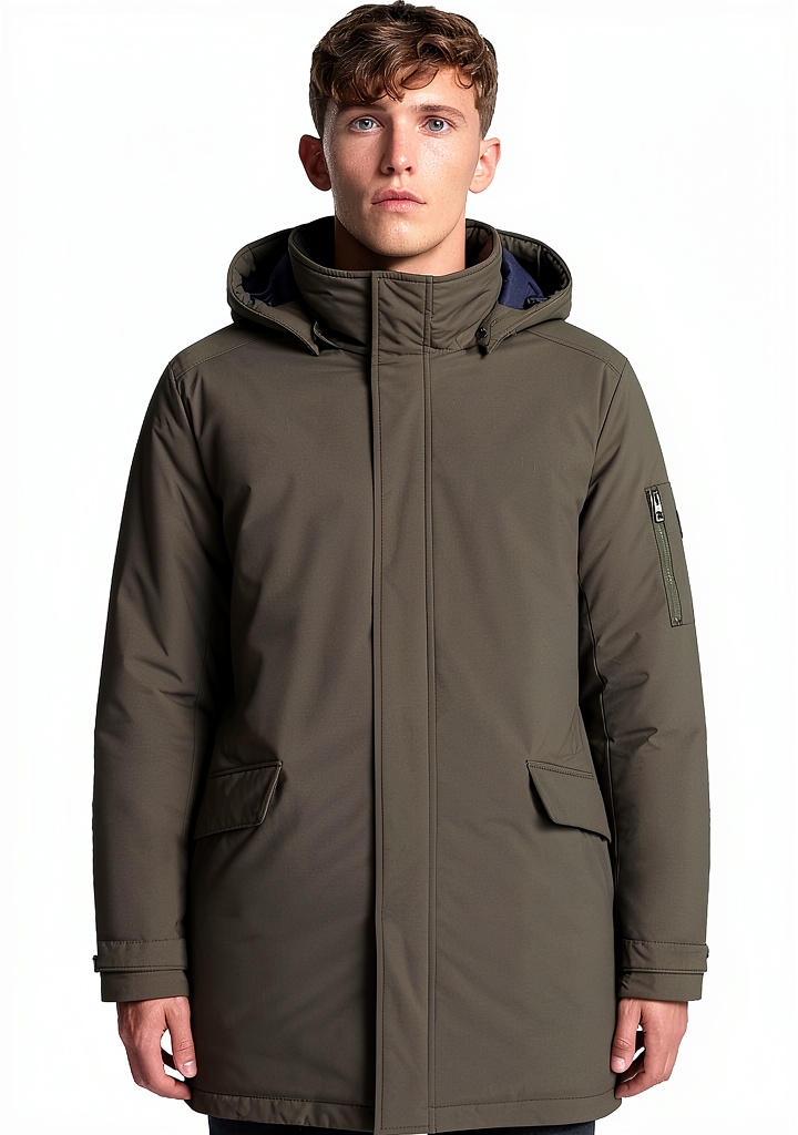 'Giacca NORTH SAILS Sailor Medium indossata in un contesto urbano'