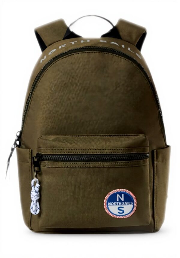 Zaino North Sails Daypack Poliestere Verde Militare Unisex