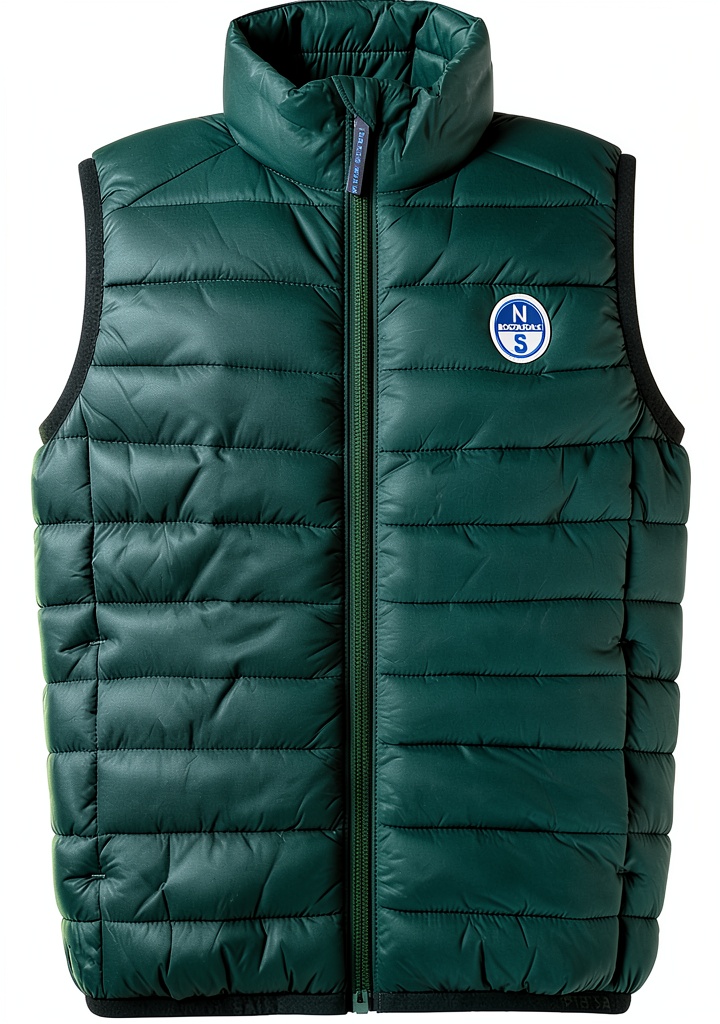 'North Sails Gilet Explorer indossato in un ambiente naturale'